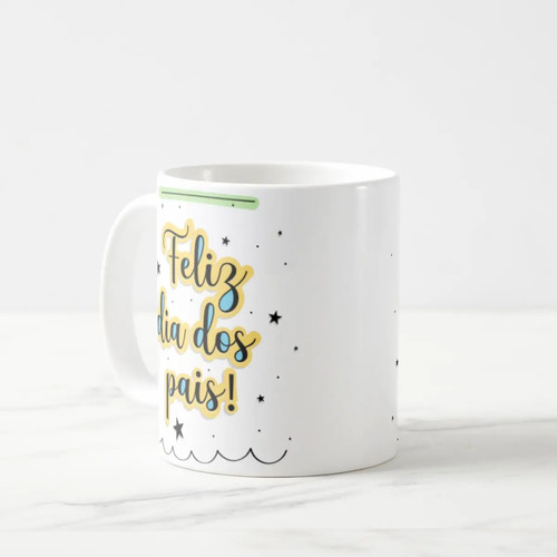 Caneca Personalizada Feliz Dia dos Pais Presente Pai Papai