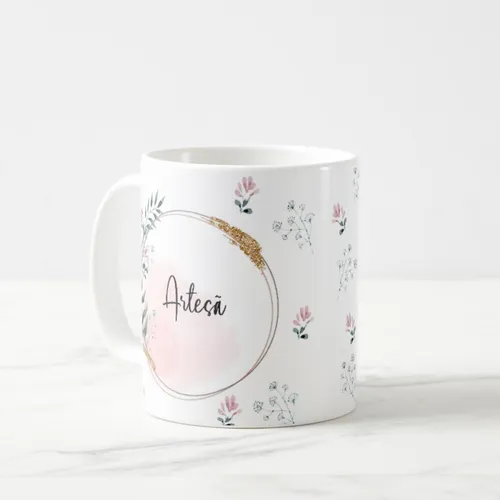 Caneca Feminina Delicada Presente Profissão Artesã