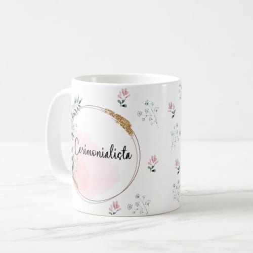 Caneca Feminina Delicada Presente Profissão Cerimonialista