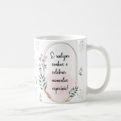 Caneca Feminina Delicada Presente Profissão Cerimonialista
