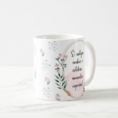 Caneca Feminina Delicada Presente Profissão Cerimonialista