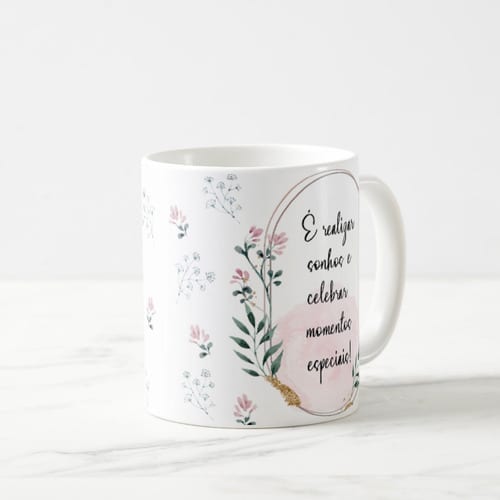 Caneca Feminina Delicada Presente Profissão Cerimonialista