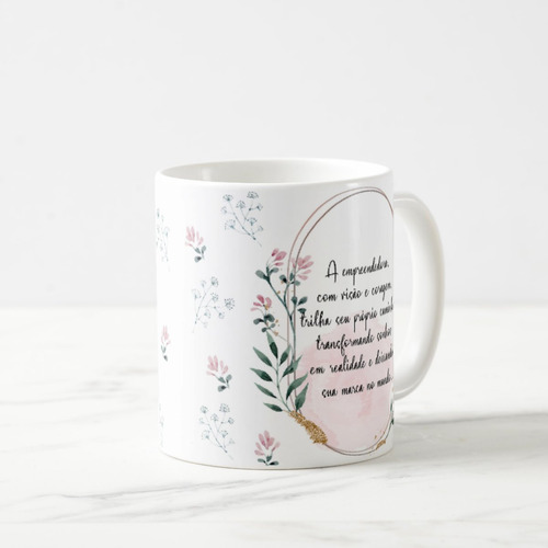 Caneca Feminina Delicada Presente Profissão Empreendedora