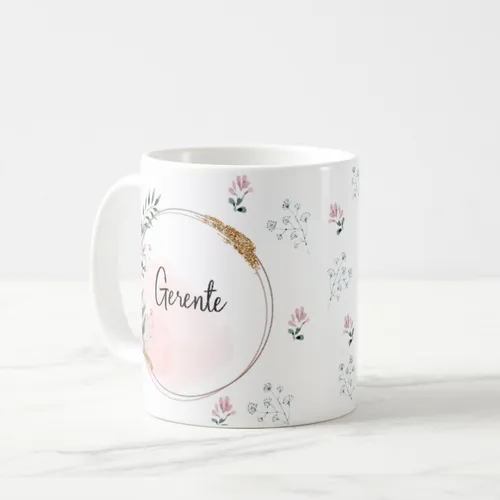 Caneca Feminina Delicada Presente Profissão Gerente