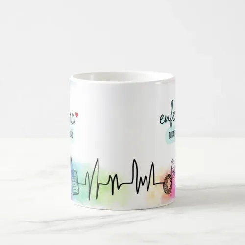 Caneca Personalizada Enfermagem Presente Gratidão Enfermeira