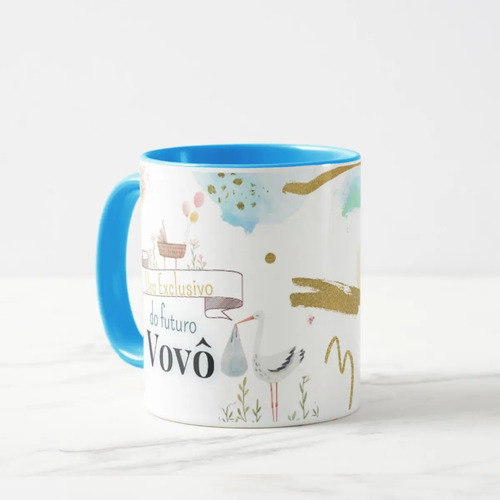 Caneca Presente Especial Revelação Quem Vai Ser Avô em 2024