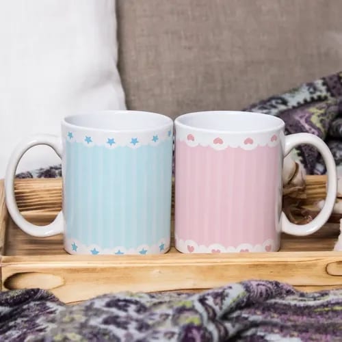 Conjunto Canecas Presente Batizado Padrinhos Dindos Corujas