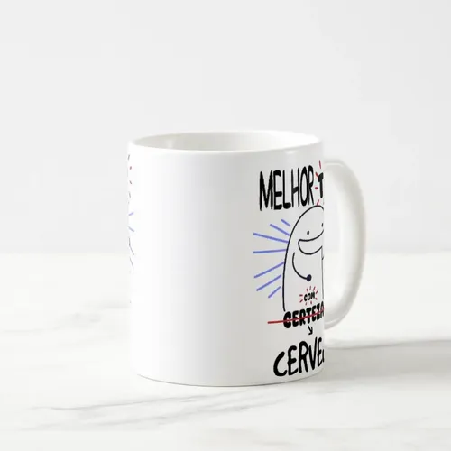 Caneca Personalizada Divertida Melhor Tio Amigo com Cerveja