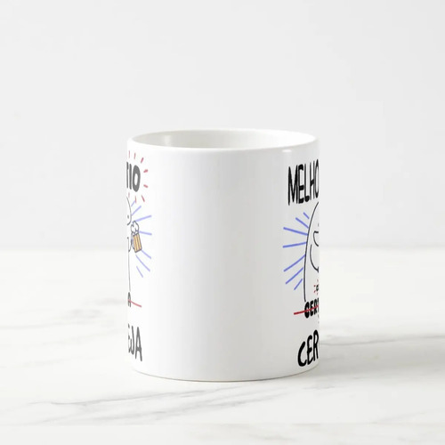 Caneca Personalizada Divertida Melhor Tio Amigo com Cerveja