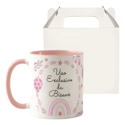 Caneca Feminina Delicada Presente Especial para Bisavó - Família (Avó/Avô)
