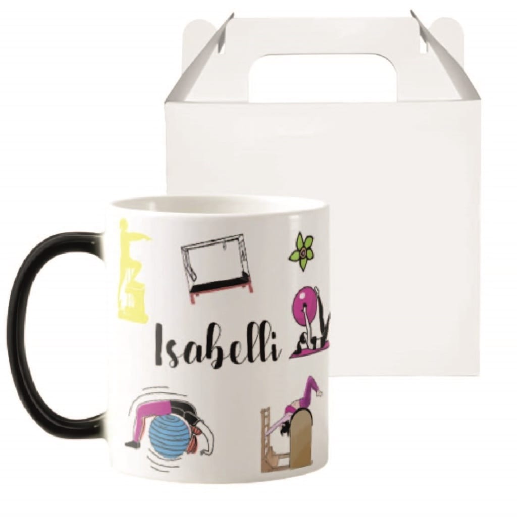 Caneca Mágica Personalizada com Nome Professor de Pilates