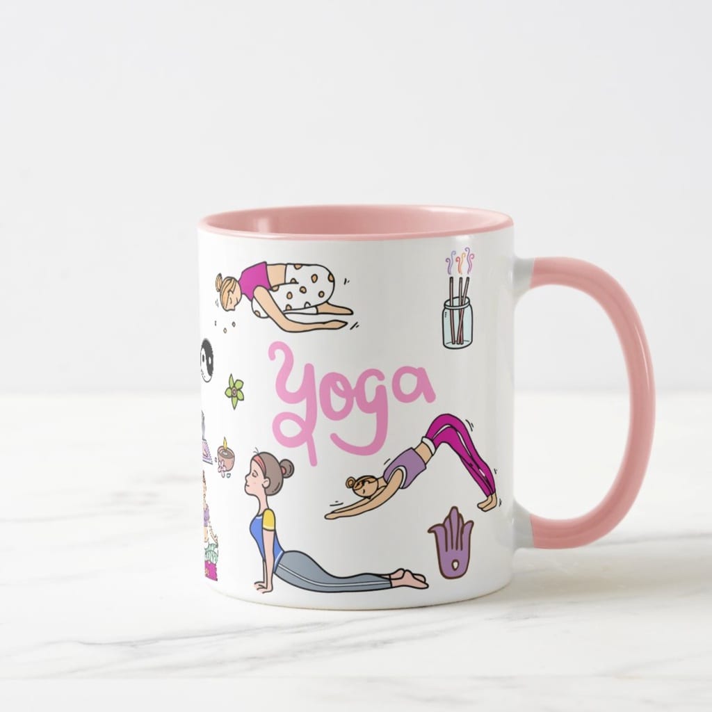 Caneca Ioga Personalizada Presente Especial Yoga