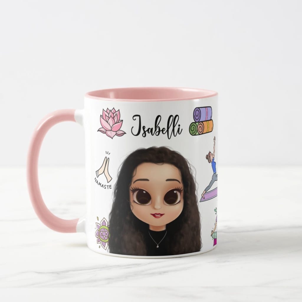 Caneca Ioga Personalizada Presente Especial Yoga
