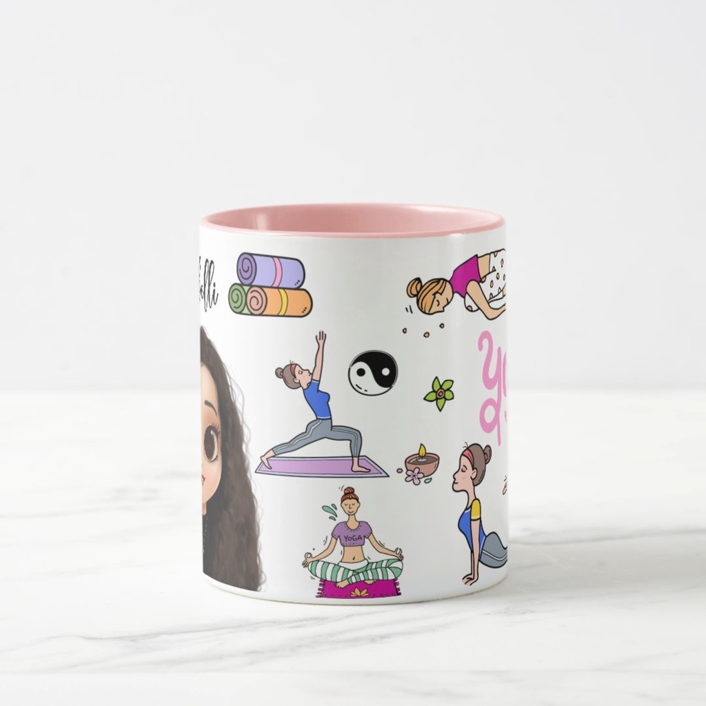 Caneca Ioga Personalizada Presente Especial Yoga