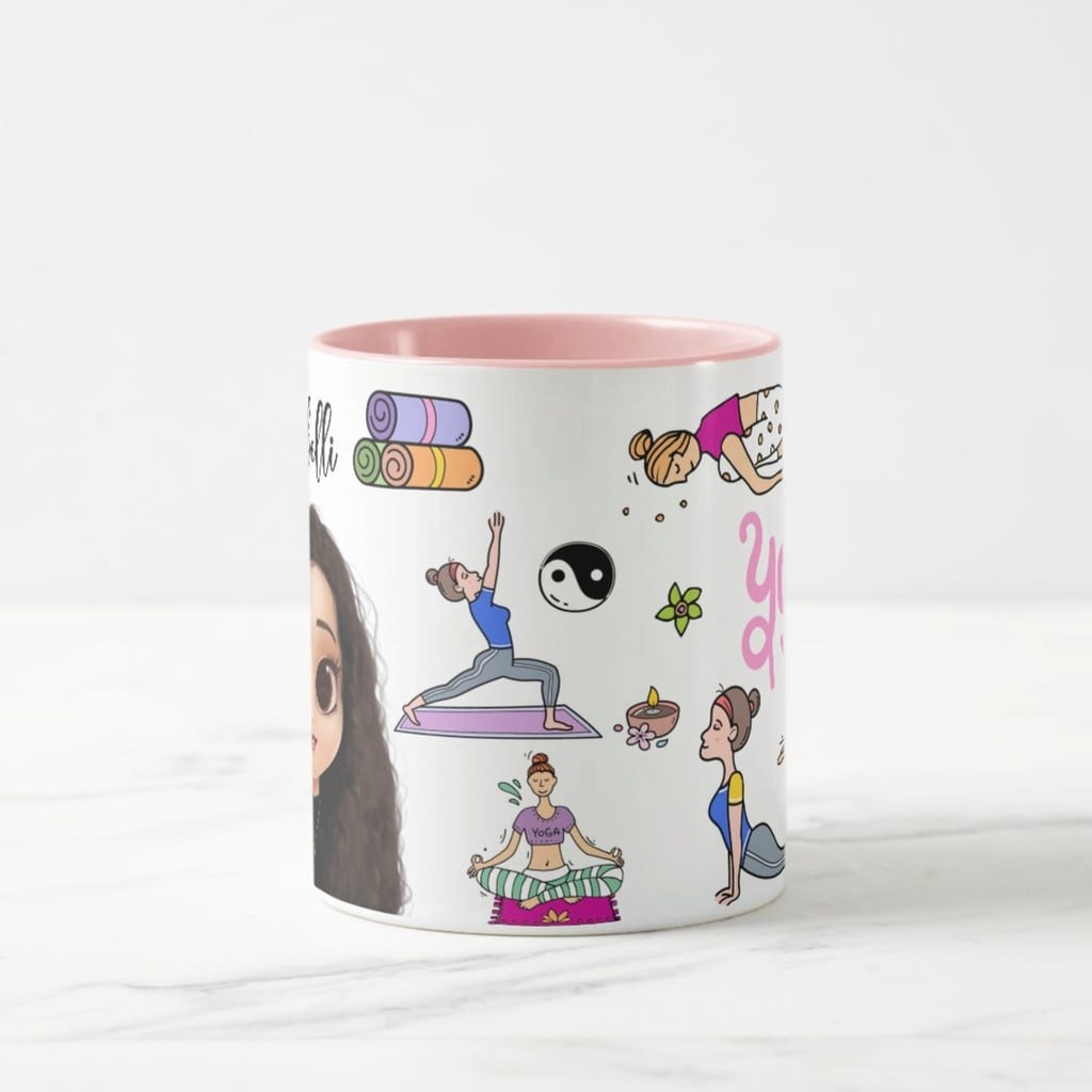 Caneca Ioga Personalizada Presente Especial Yoga