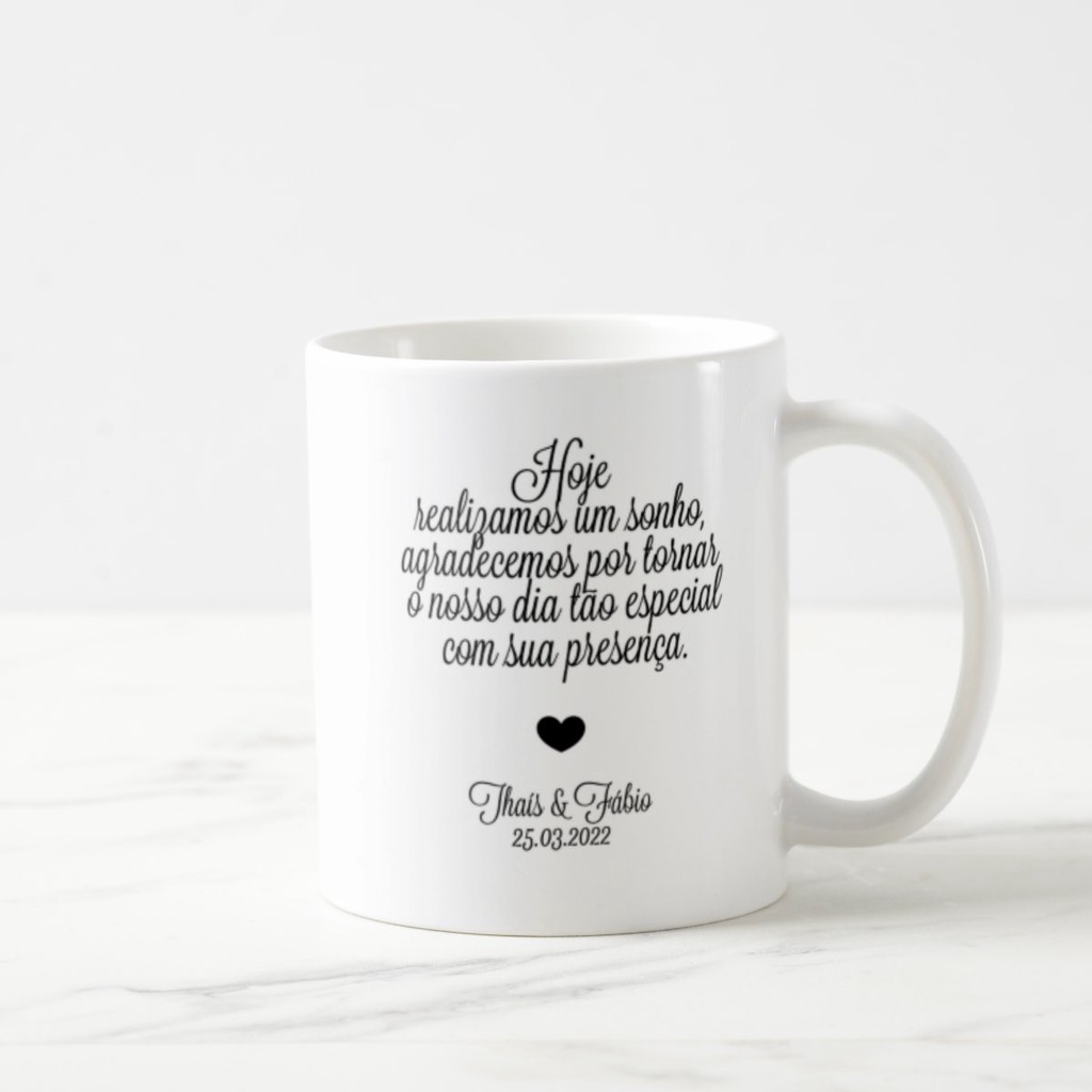 Caneca Presente De Casamento Para Mãe Da Noiva