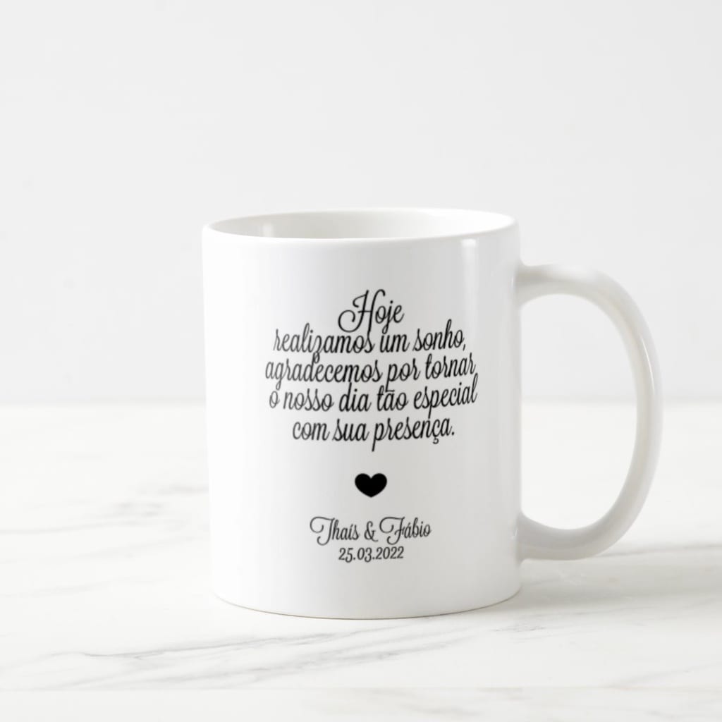 Caneca Presente De Casamento Para Mãe Da Noiva