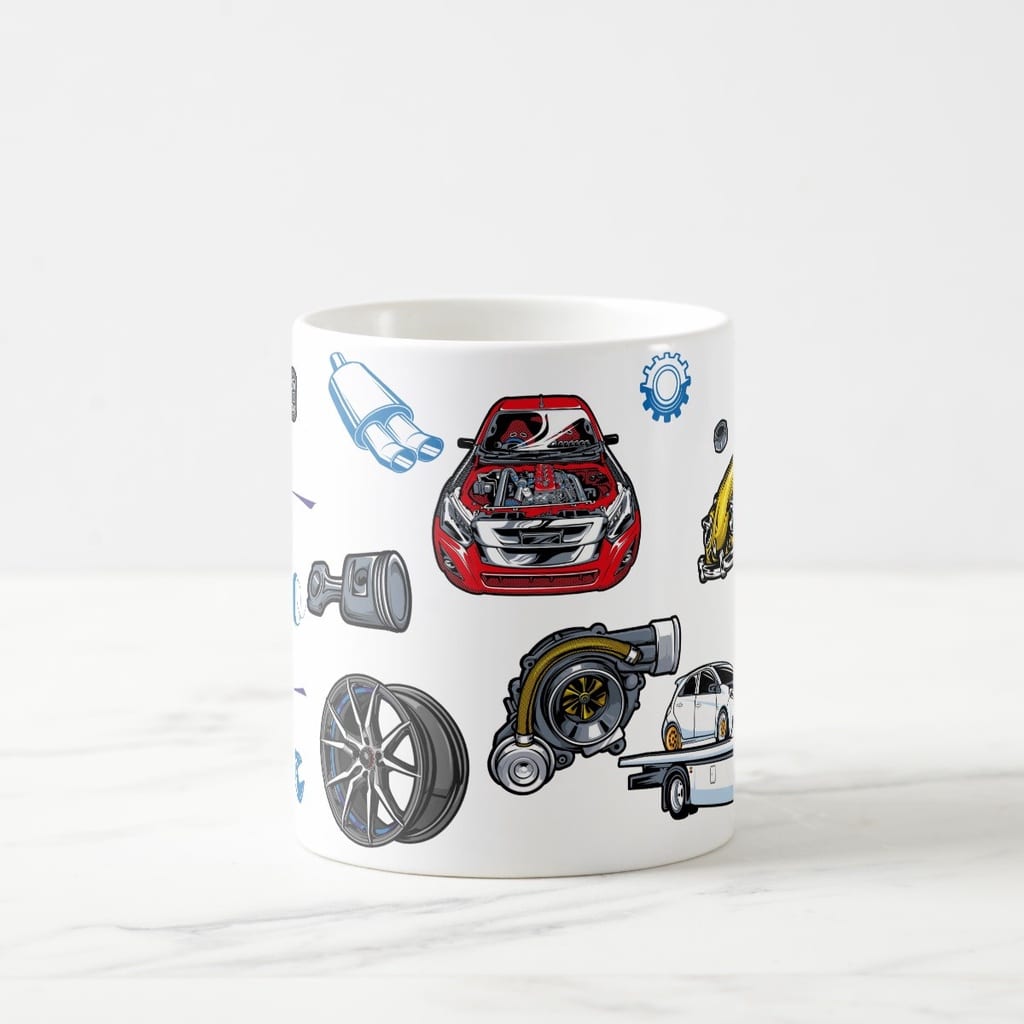 Caneca Personalizada Profissão Mecânica Presente Mecânico