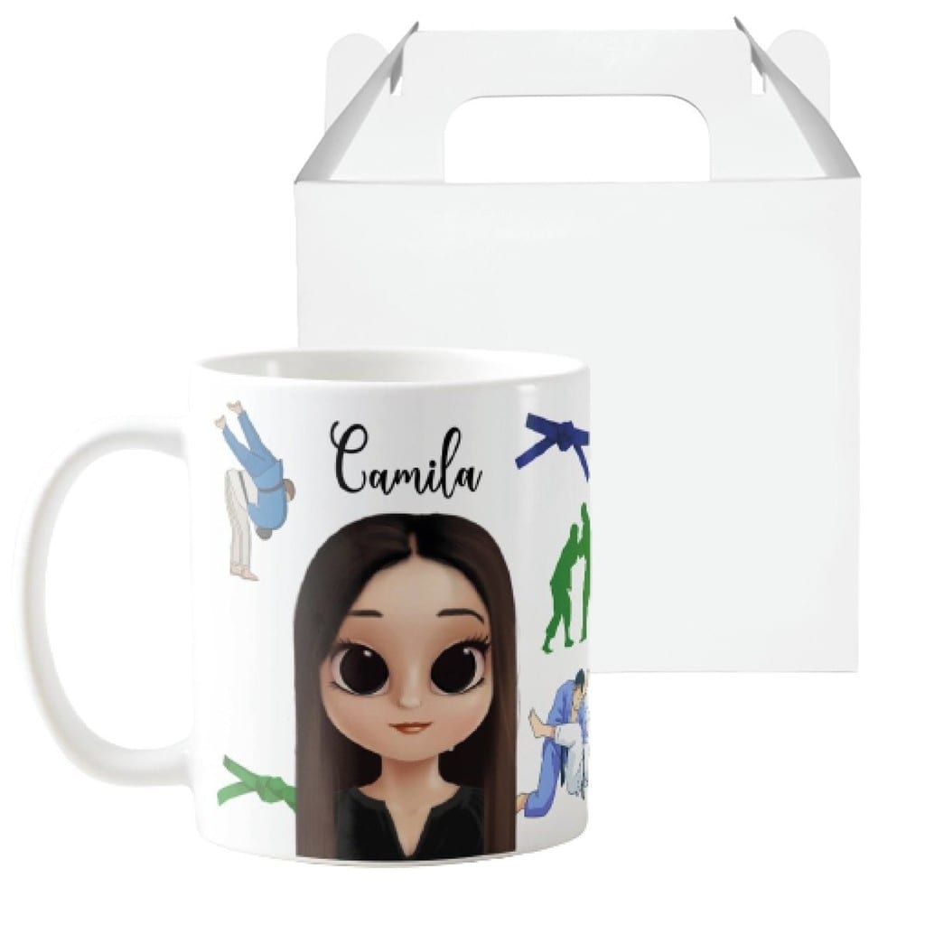 Caneca Personalizada Sensei Instrutor Professor de Judô - Dia dos Professores (Judô)