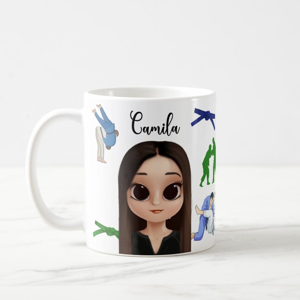 Caneca Personalizada Sensei Instrutor Professor de Judô