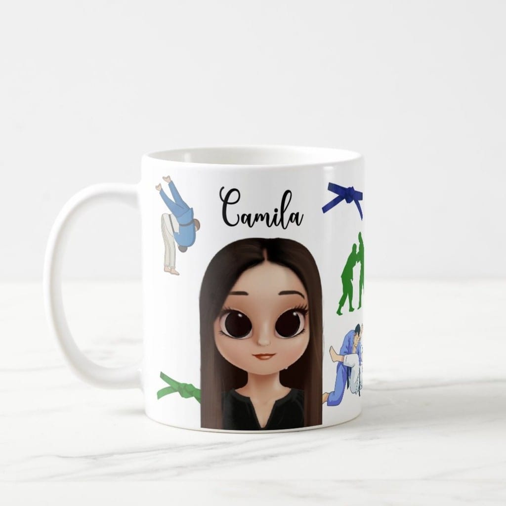 Caneca Personalizada Sensei Instrutor Professor de Judô