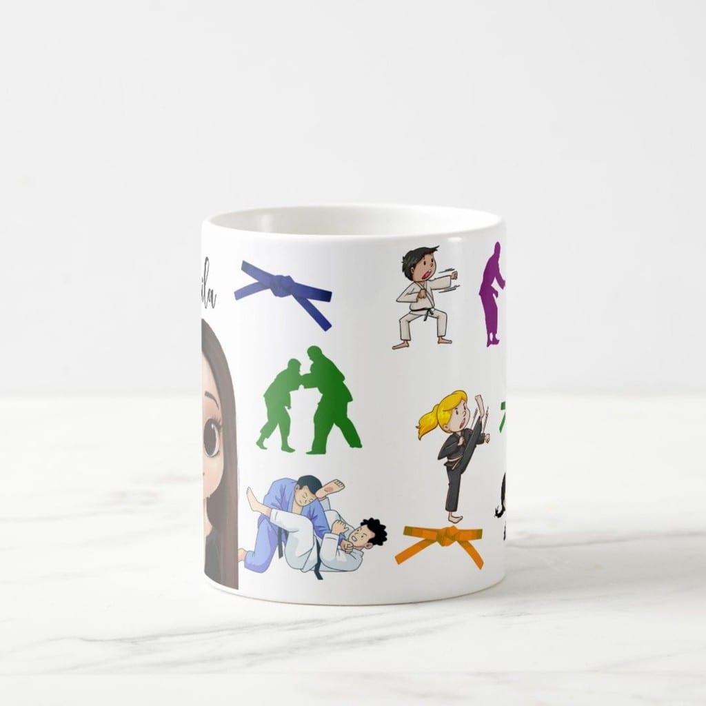 Caneca Personalizada Sensei Instrutor Professor de Judô