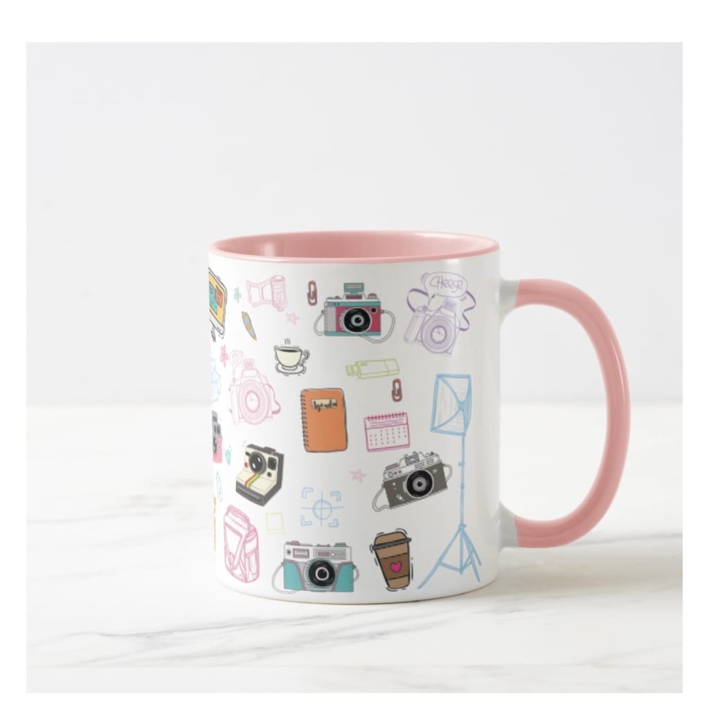 Caneca Personalizada Presente Criativo Fotógrafa Fotógrafos