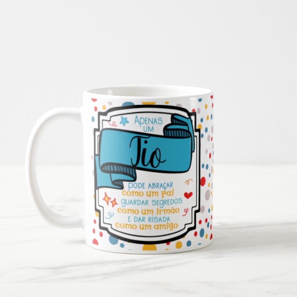 Caneca Personalizada Presente Criativo para Tio Especial