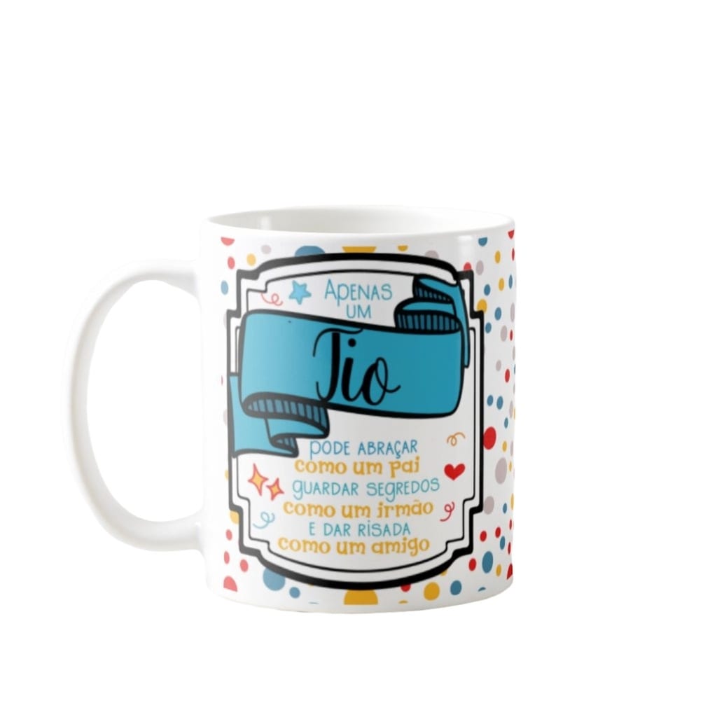Caneca Personalizada Presente Criativo para Tio Especial - Família (Tio)