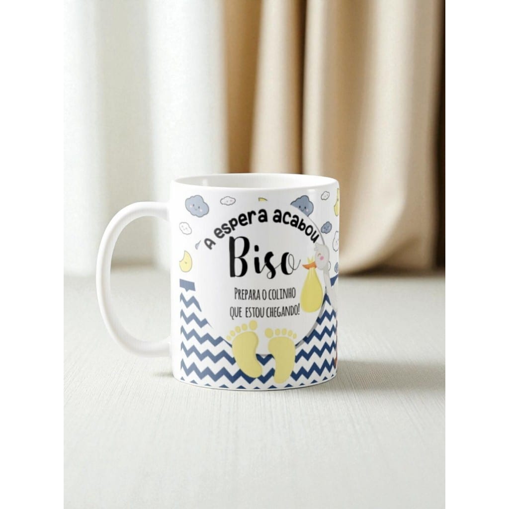 Caneca Presente Revelação de Gravidez Estou à Caminho Bisavô