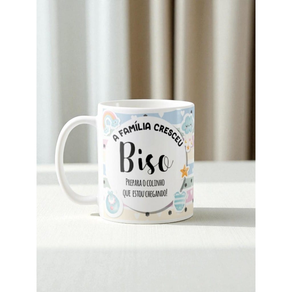 Caneca Presente Revelação de Gravidez Estou à Caminho Bisavô