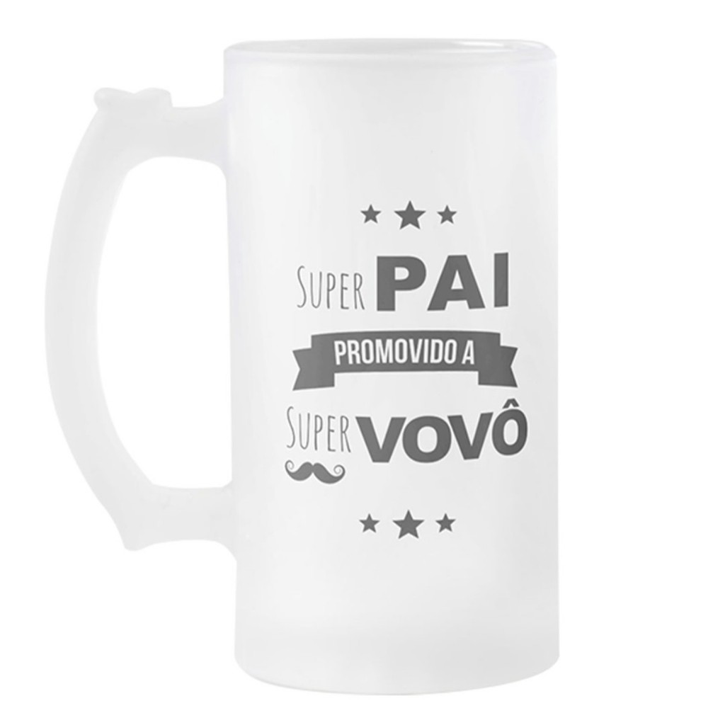 Copo De Cerveja Avô Cervejeiro Presente Dia Dos Pai - Família (Avó/Avô)