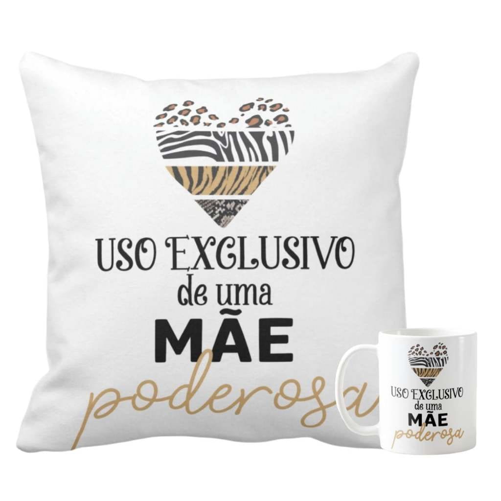 Kit Mãe Presente com Foto Almofada e Caneca - Dia das Mães