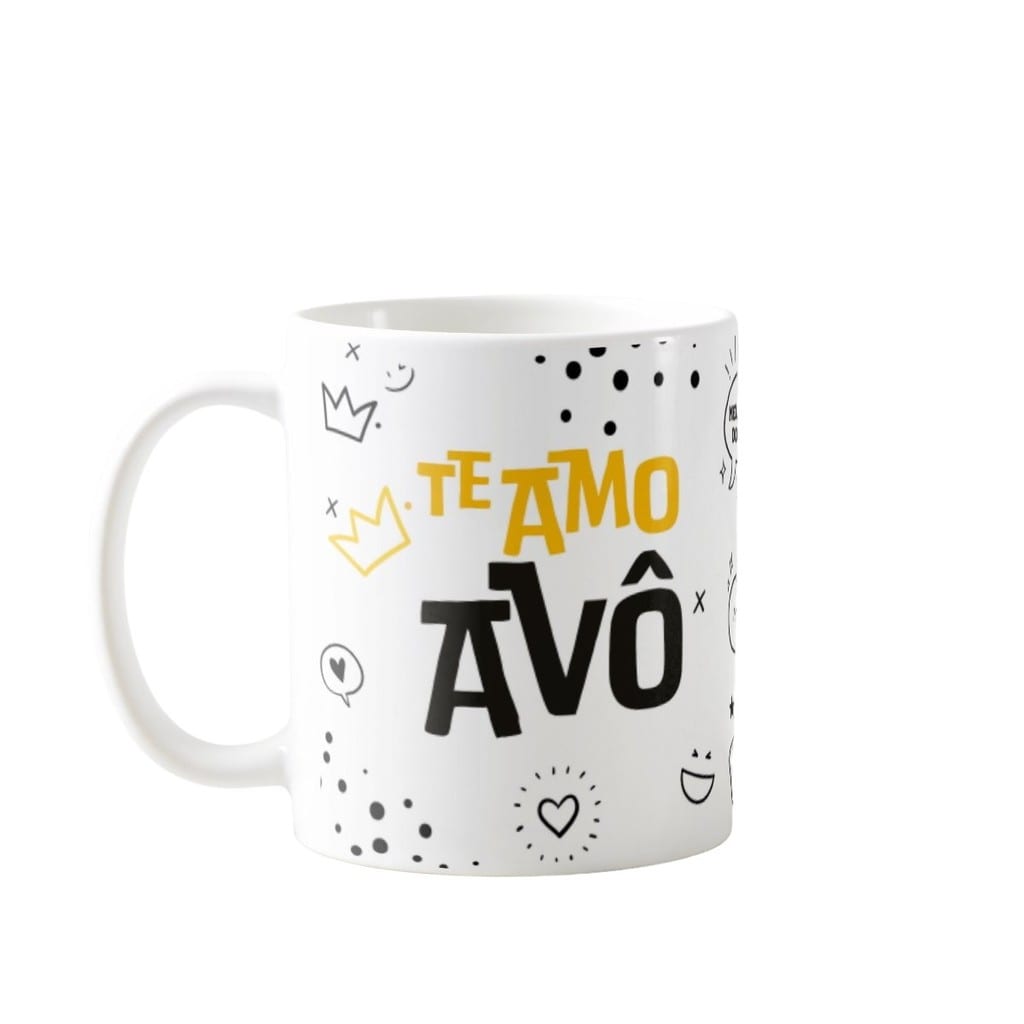 Caneca Presente Criativo Meu Exemplo para o Melhor Avô - Família (Avô)
