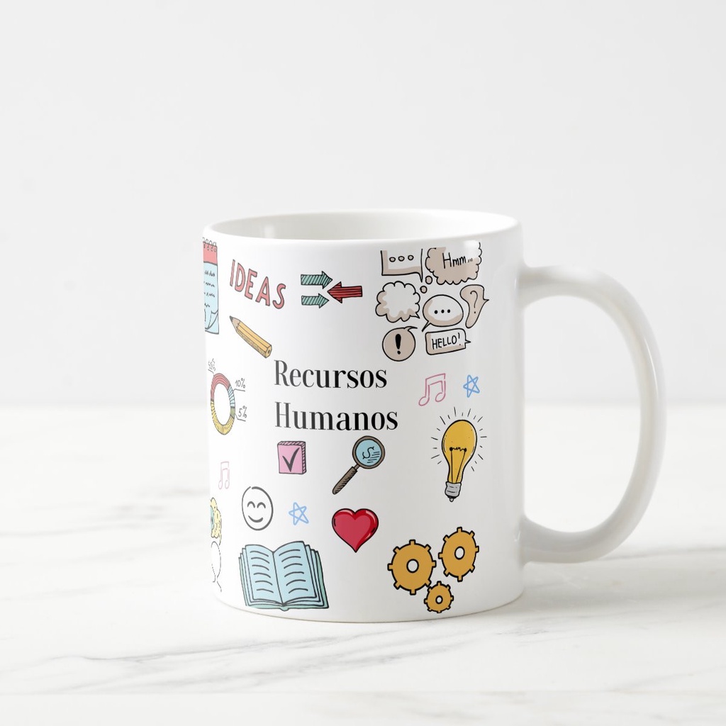 Caneca Personalizada Recursos Humanos com Avatar