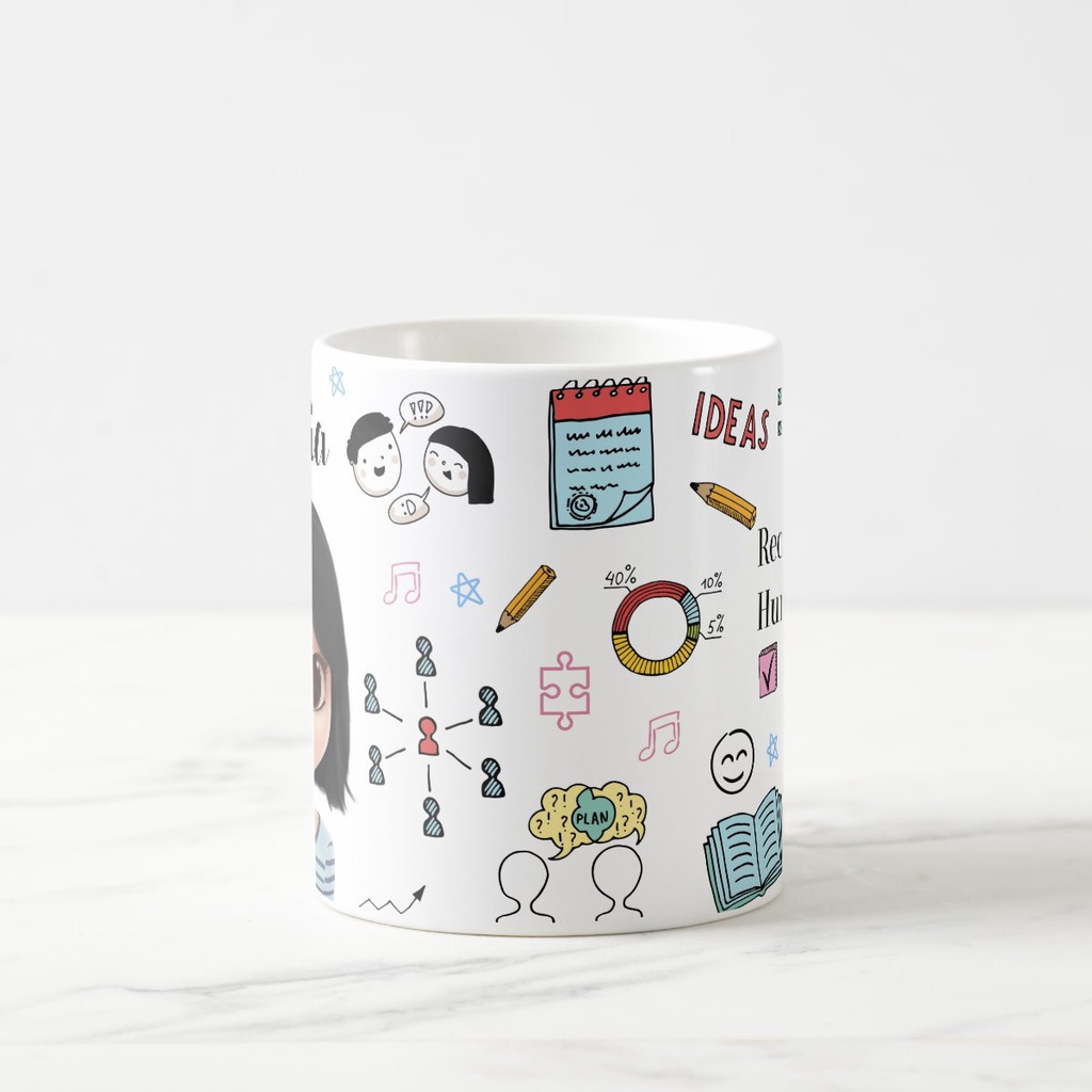 Caneca Personalizada Recursos Humanos com Avatar
