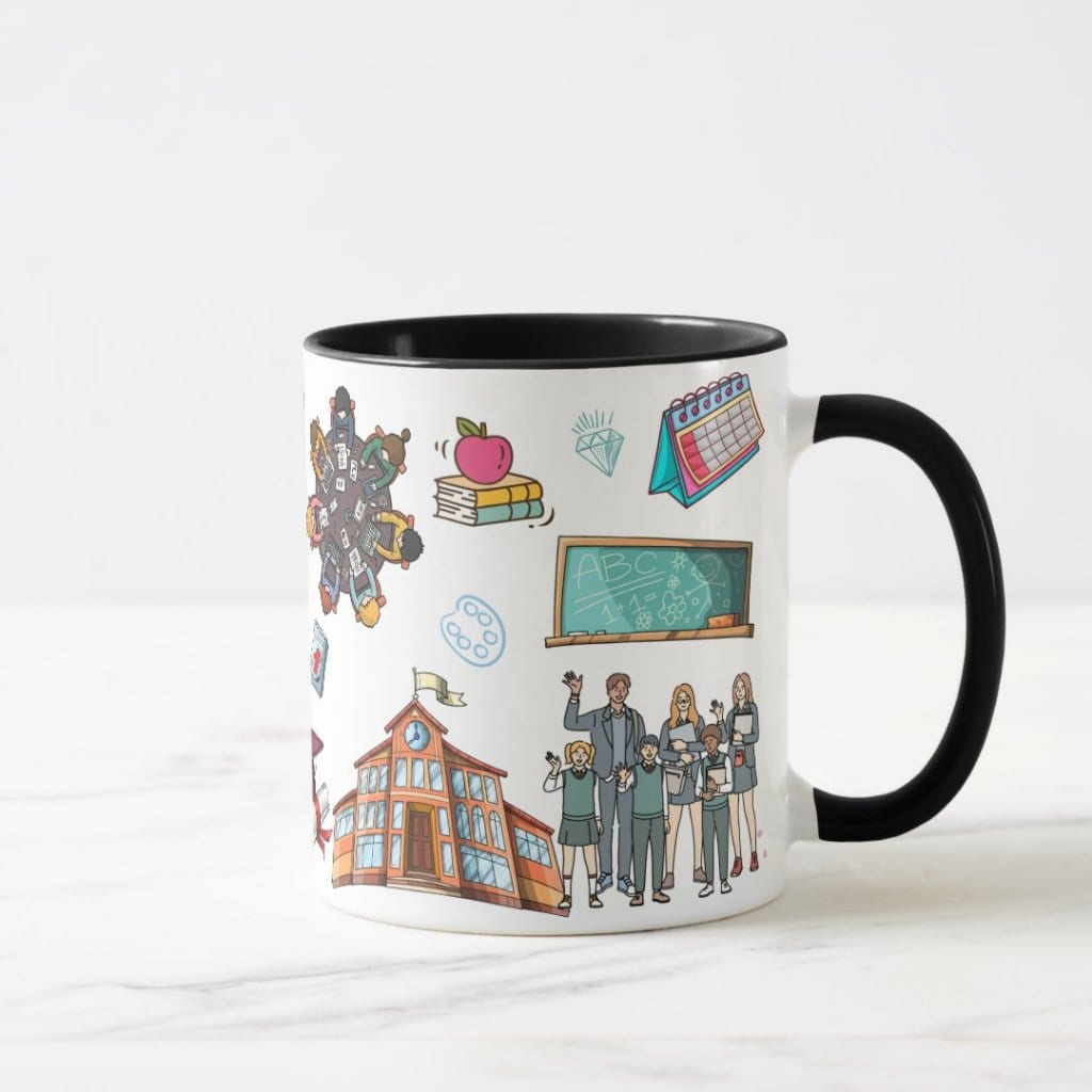 Caneca Presente Criativo Personalizado para Diretora Escolar