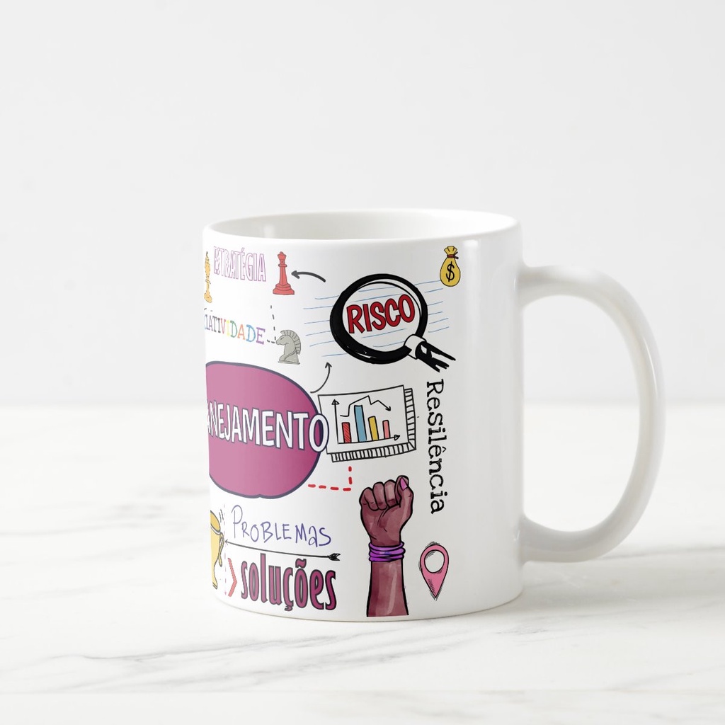 Caneca Personalizada Empreendedorismo Feminino Empreendedora
