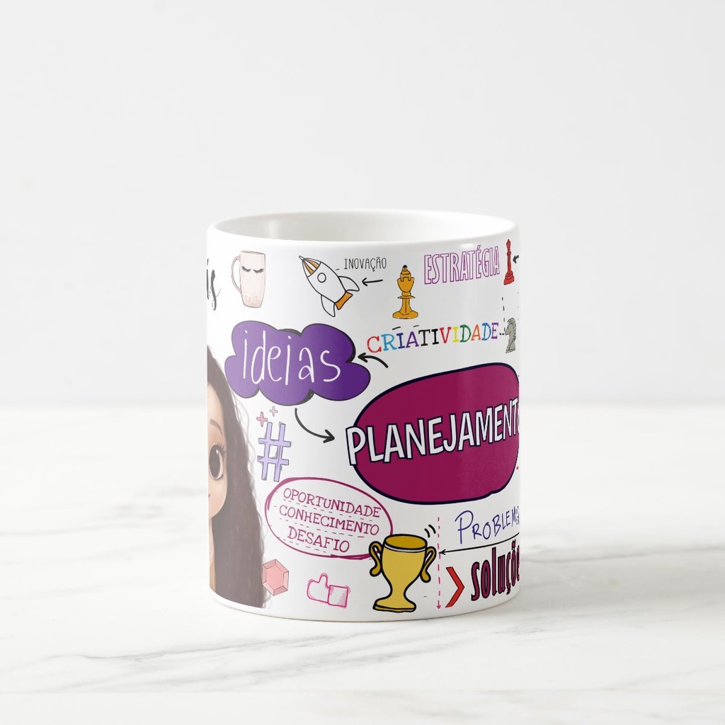 Caneca Personalizada Empreendedorismo Feminino Empreendedora