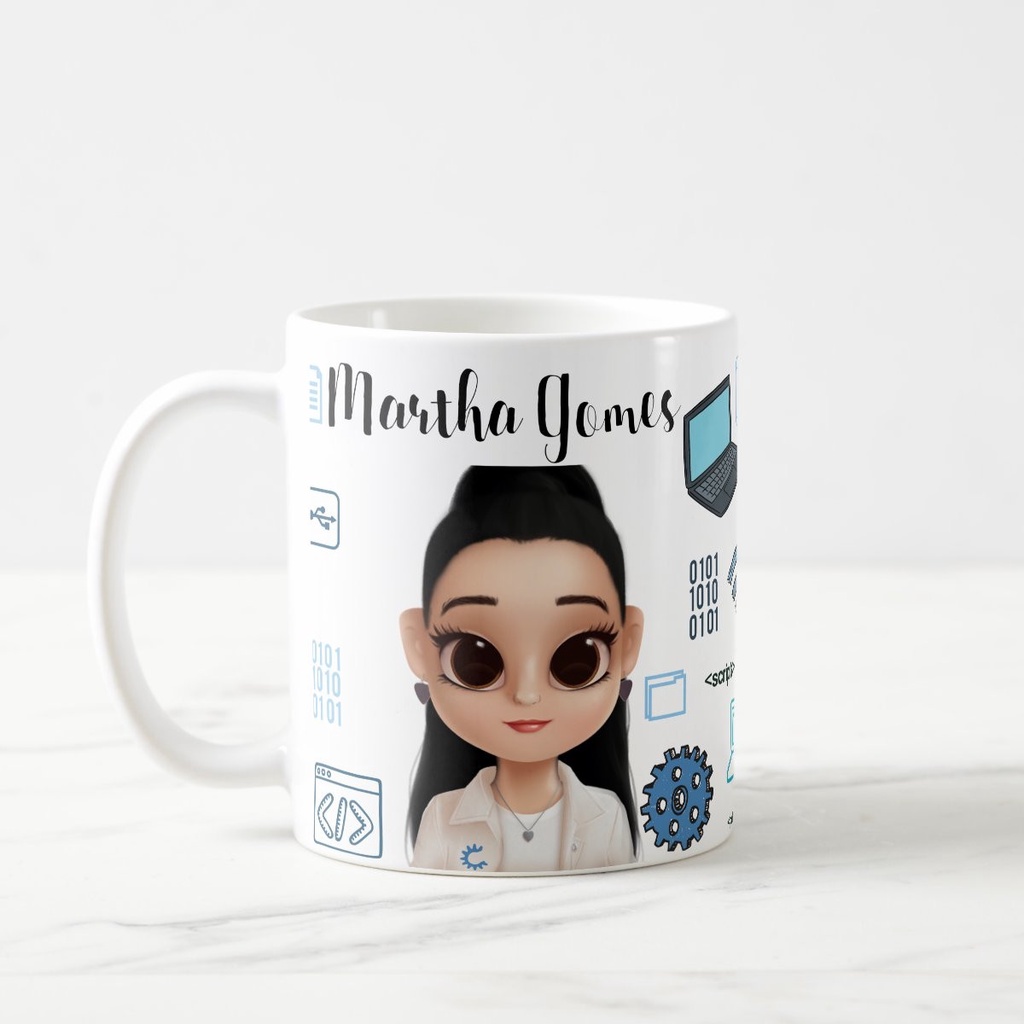 Caneca Tecnologia Presente Criativo Empresa Ti Programadores