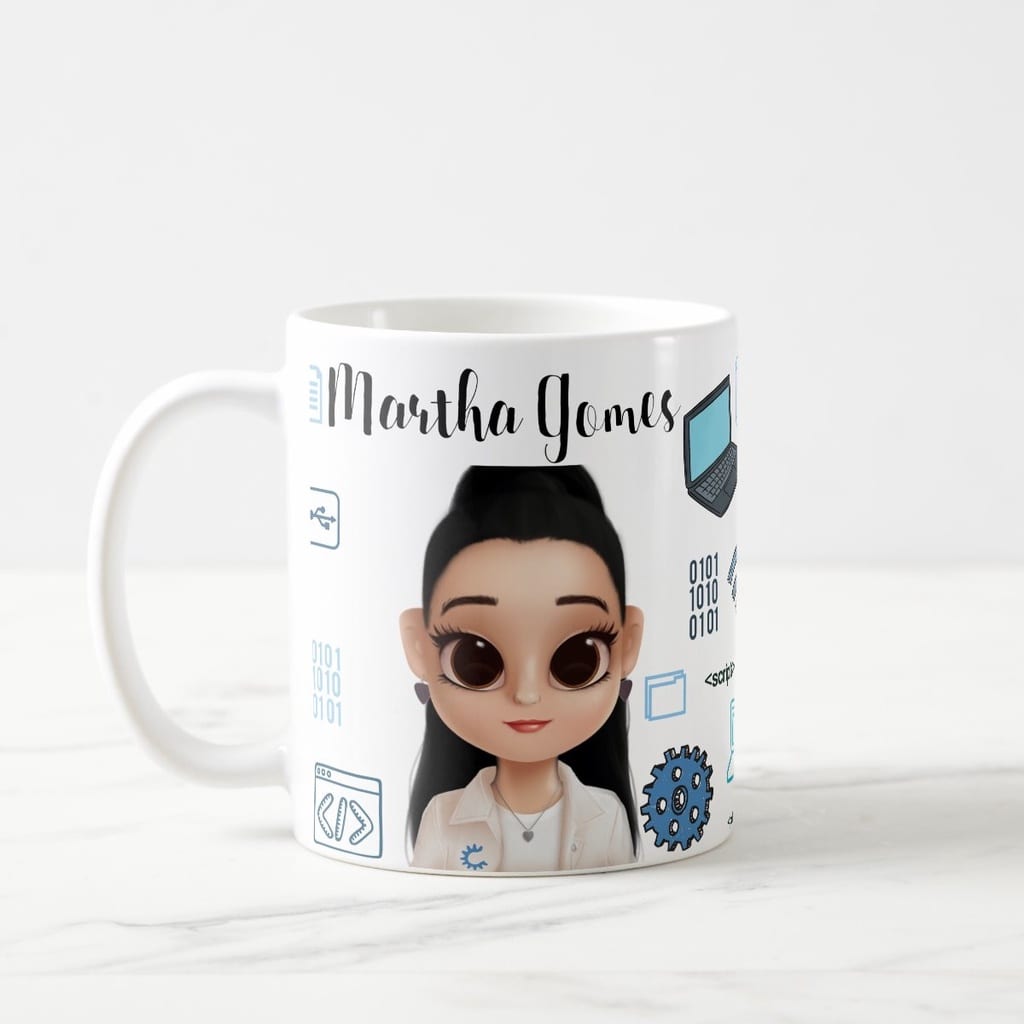 Caneca Tecnologia Presente Criativo Empresa Ti Programadores