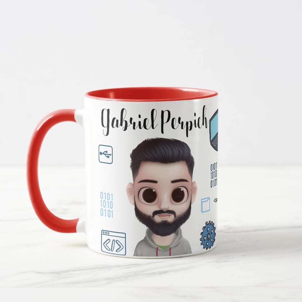 Caneca Tecnologia Presente Criativo Empresa Ti Programadores - Profissões (Programador(a))