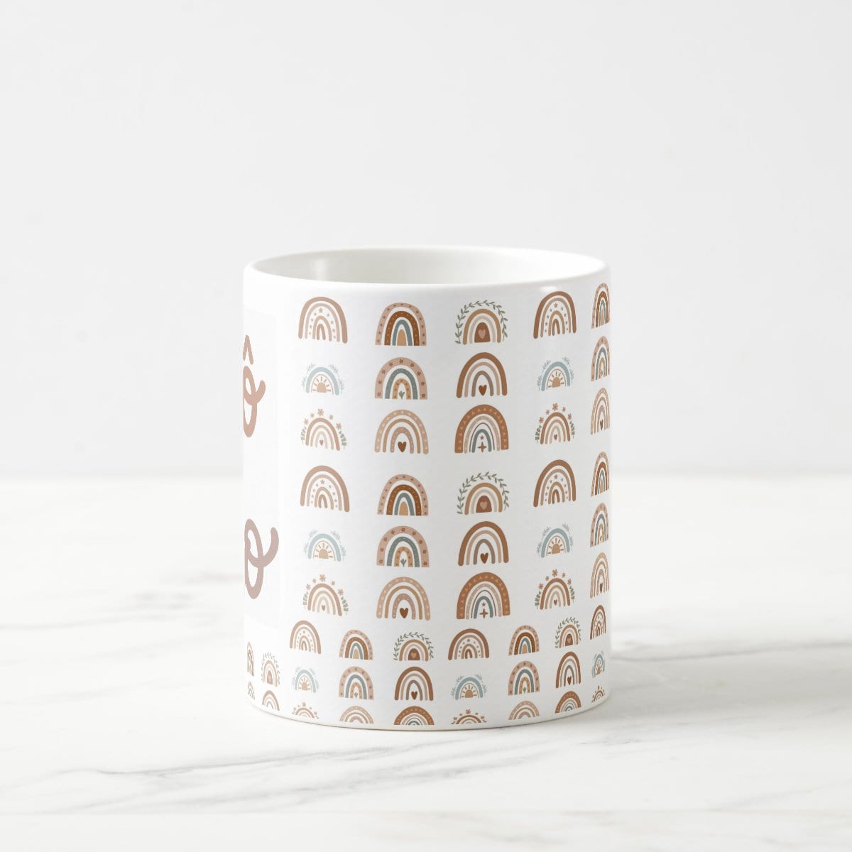 Caneca Vovô Te Amo Presente Dia dos Avós Boho Pronta Entrega