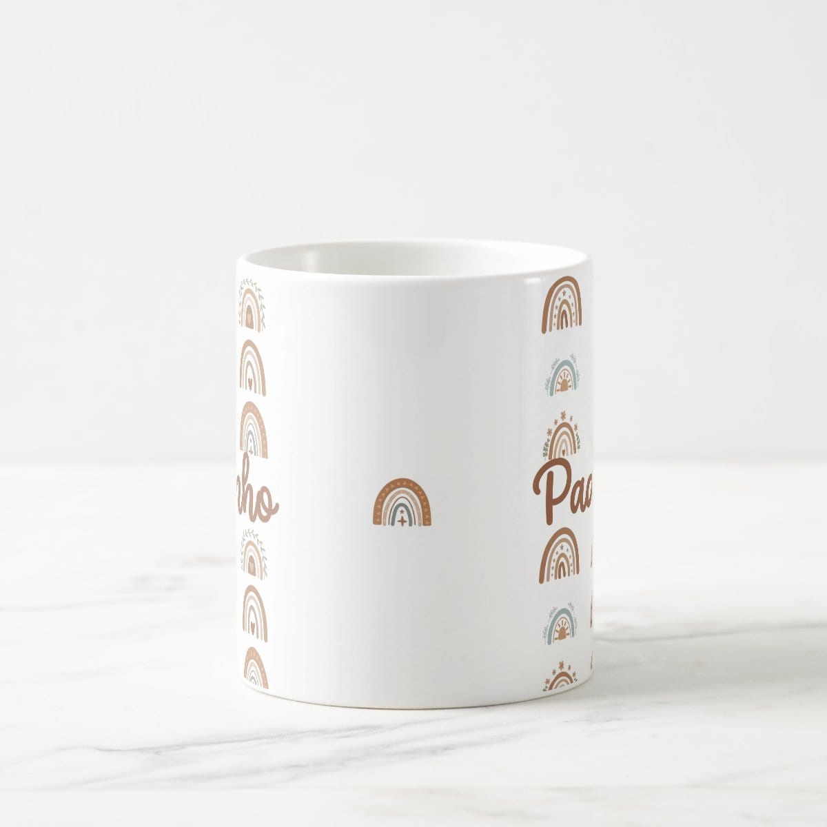 Caneca Padrinho Boho Pronta Entrega Família Presente