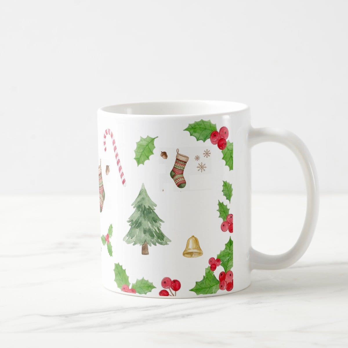 Caneca Pronta Entrega Mãe Primeiro Natal Presente Família Natalina 🎁