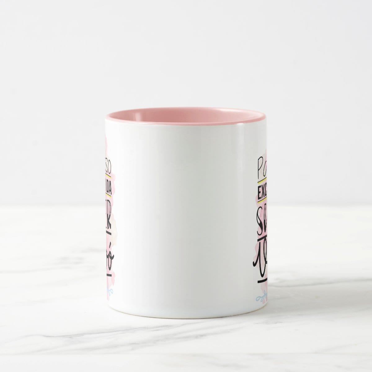 Caneca Rosa Super Avó Pronta Entrega Presente Dia das Mães Família