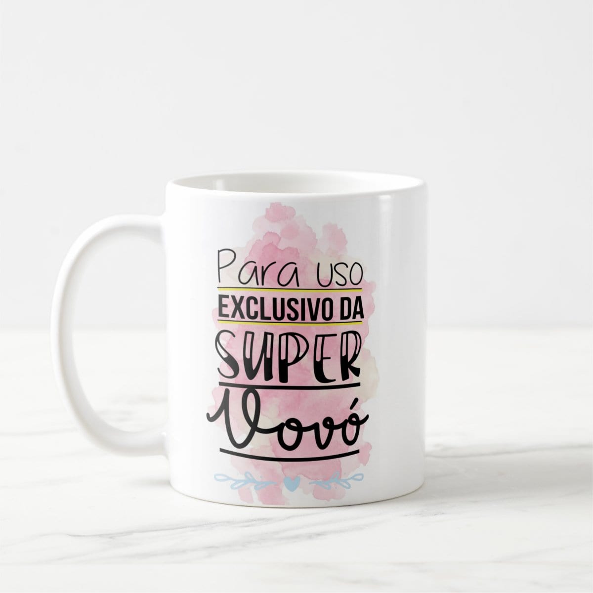 Caneca Avó Presente Família Pronta Entrega Aniversário Vovó Especial