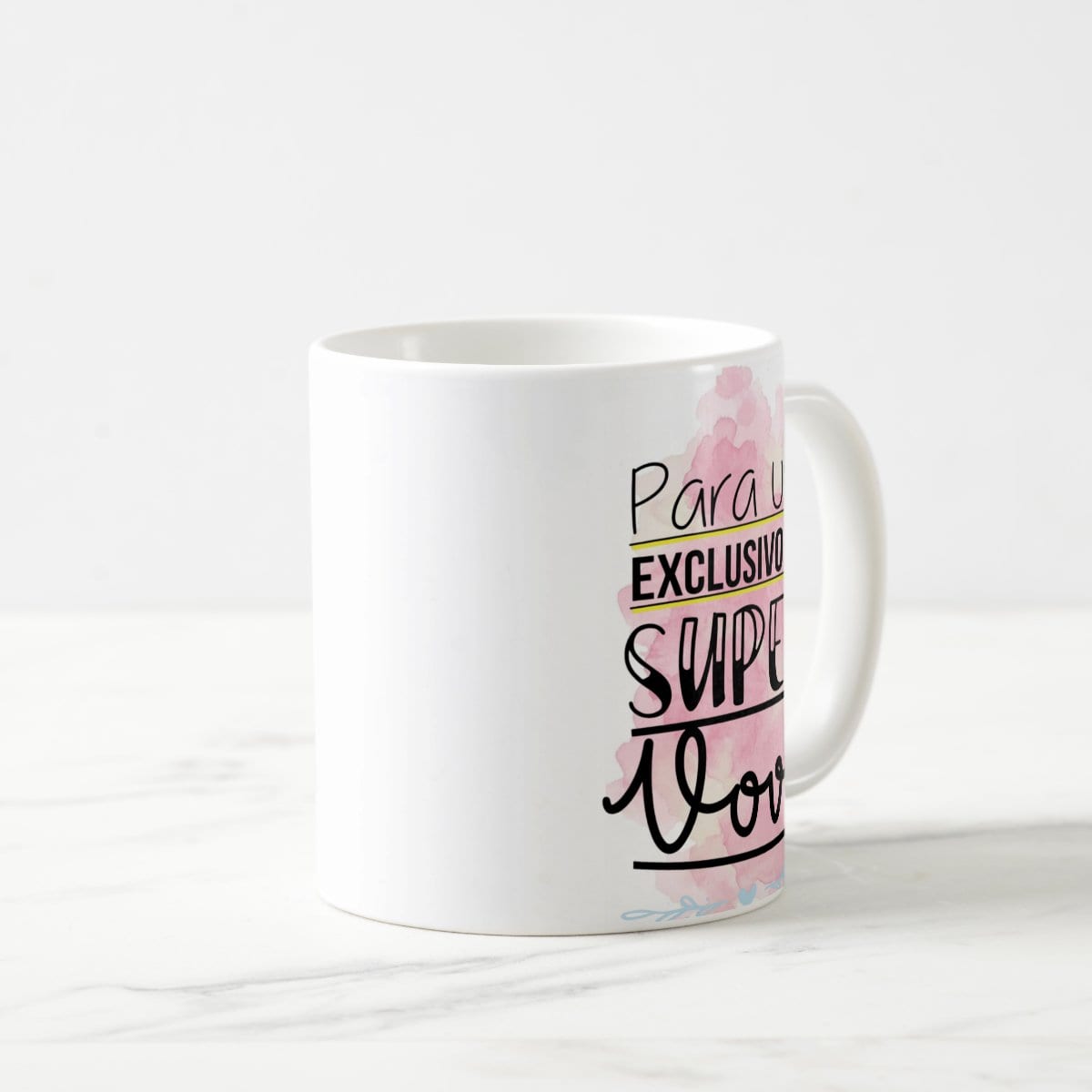 Caneca Avó Presente Família Pronta Entrega Aniversário Vovó Especial