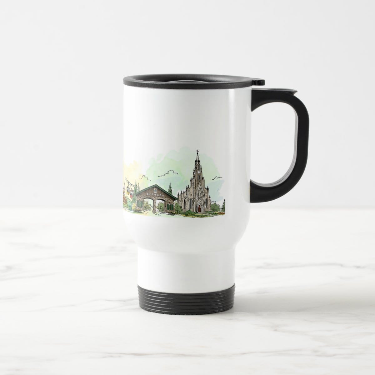 Caneca Lembrança Cidade de Gramado - Rio Grande do Sul - Térmico