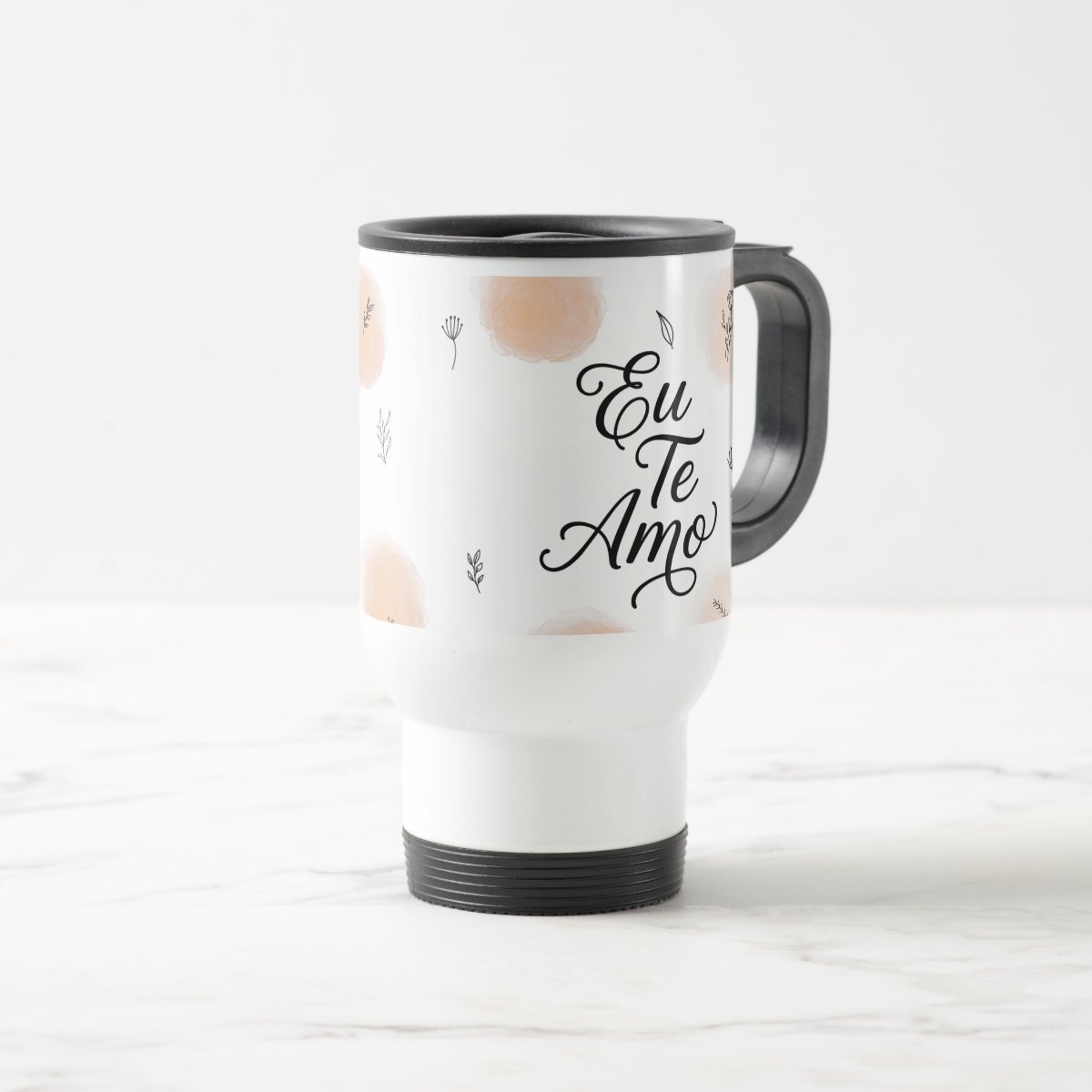Caneca Personalizada Declação de Amor Eu Te Amo - Térmico